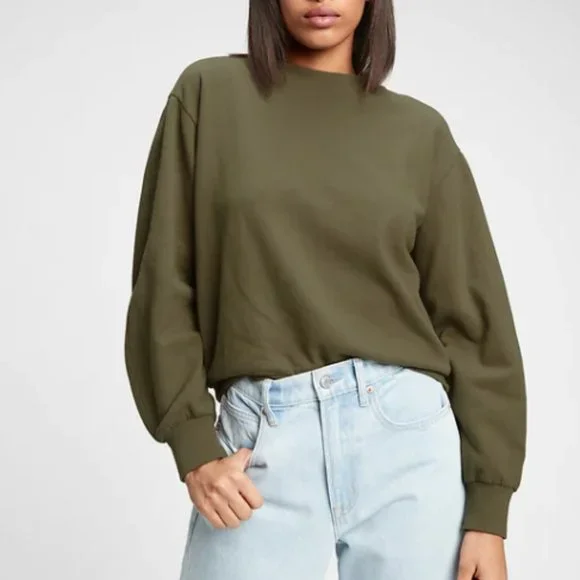 Gap balloon sleeve sweater deals